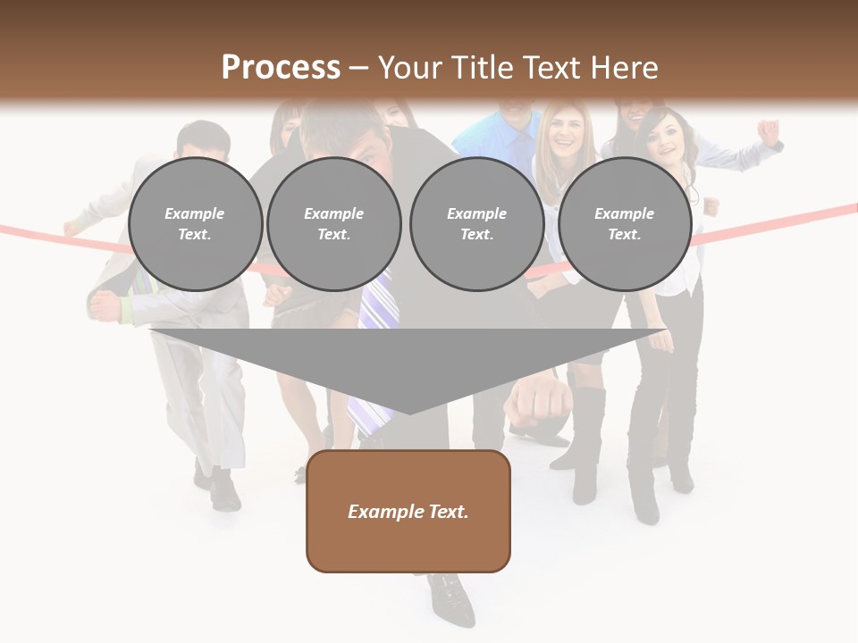 Race People Position PowerPoint Template