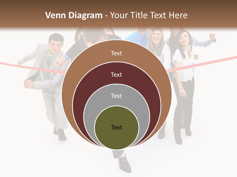 Race People Position PowerPoint Template