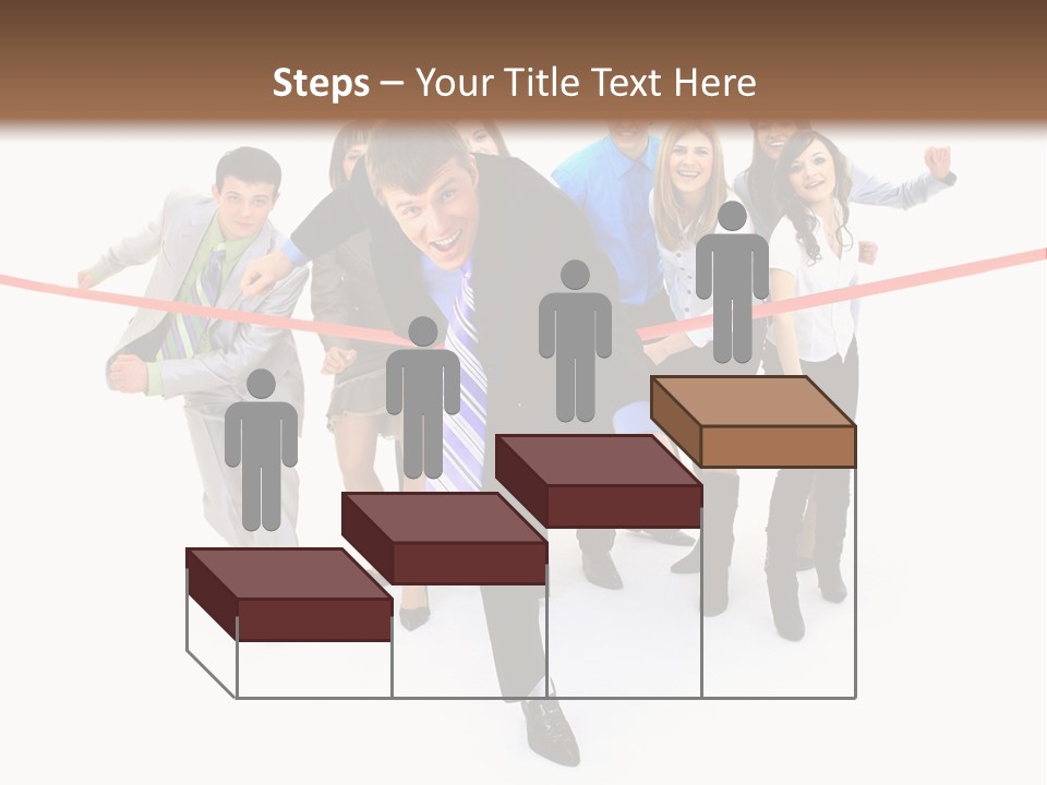 Race People Position PowerPoint Template