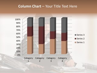 Brunette Banking  PowerPoint Template