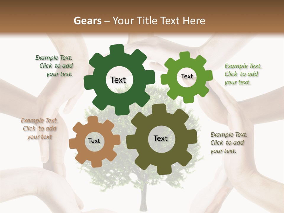 Joystick Internet Silk PowerPoint Template