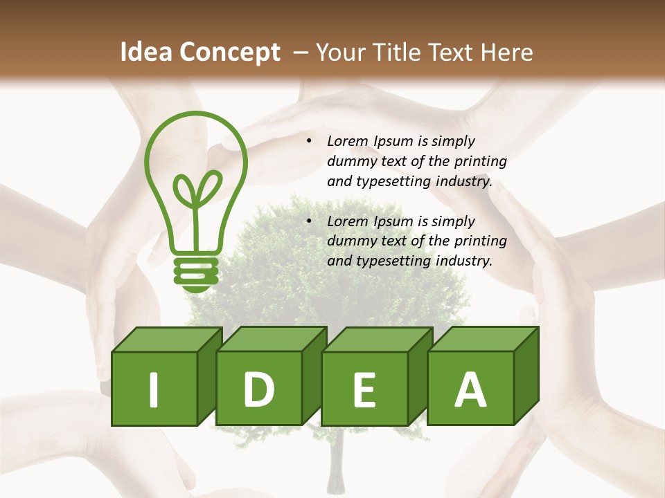 Joystick Internet Silk PowerPoint Template