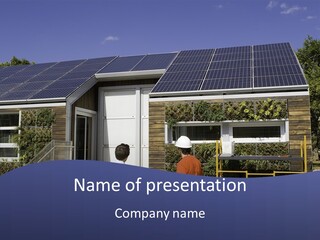 Outside Solar Offgrid PowerPoint Template