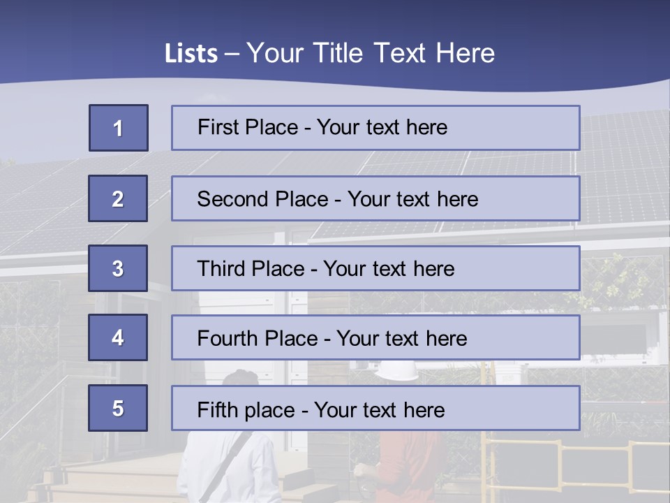 Outside Solar Offgrid PowerPoint Template