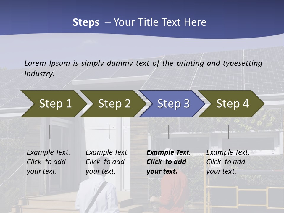 Outside Solar Offgrid PowerPoint Template