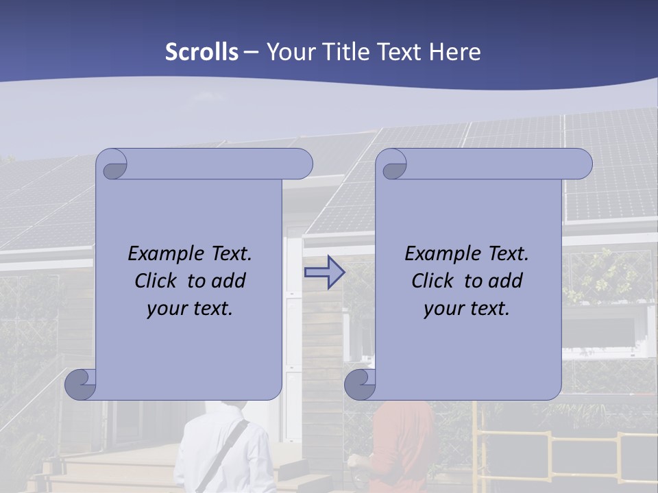 Outside Solar Offgrid PowerPoint Template