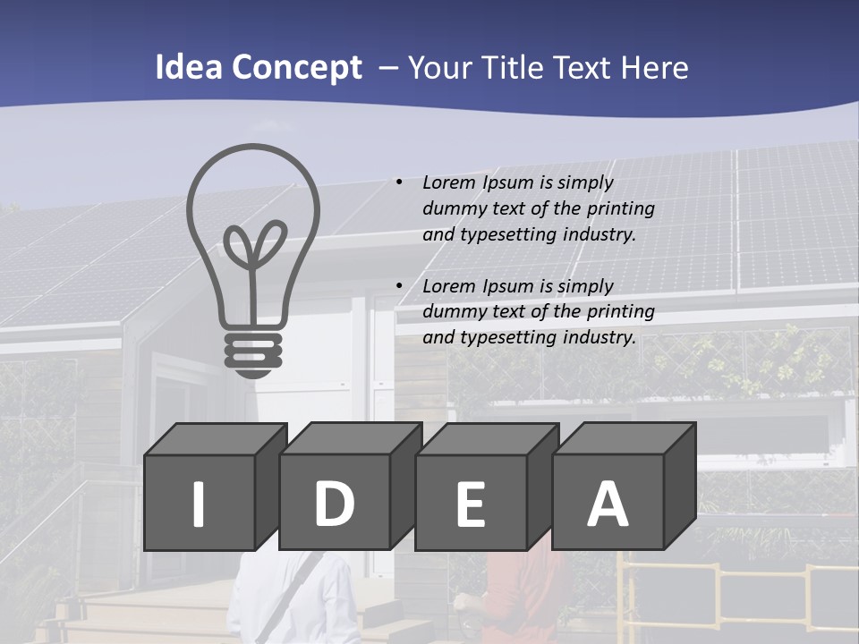 Outside Solar Offgrid PowerPoint Template