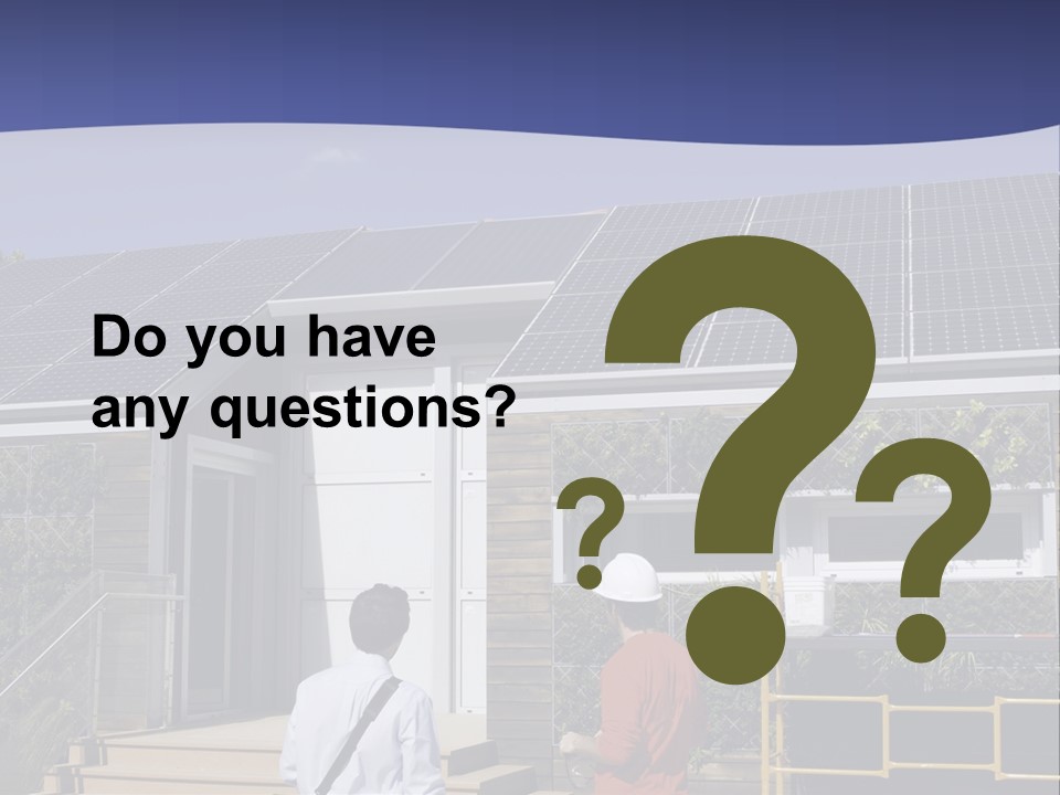 Outside Solar Offgrid PowerPoint Template