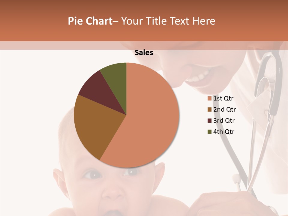 Childhood Youth White PowerPoint Template