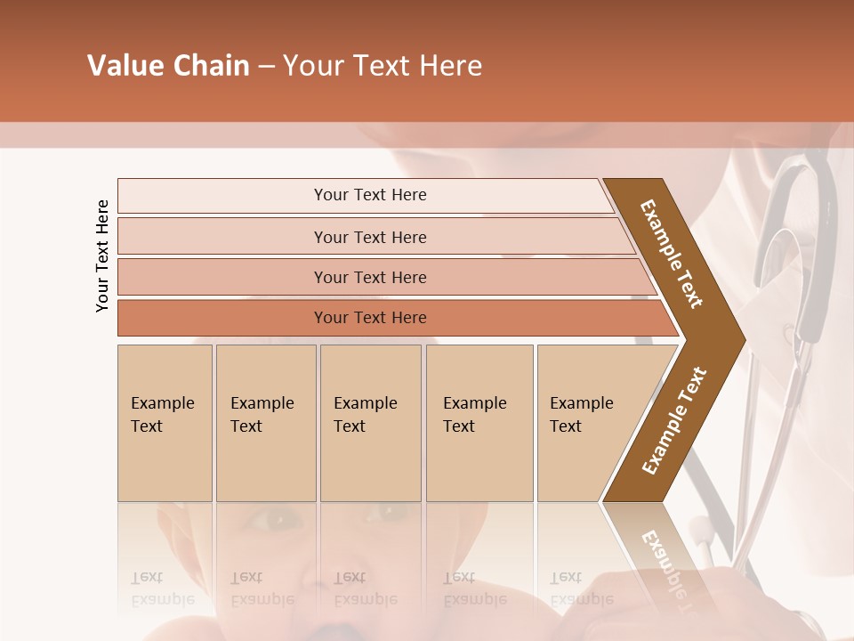 Childhood Youth White PowerPoint Template