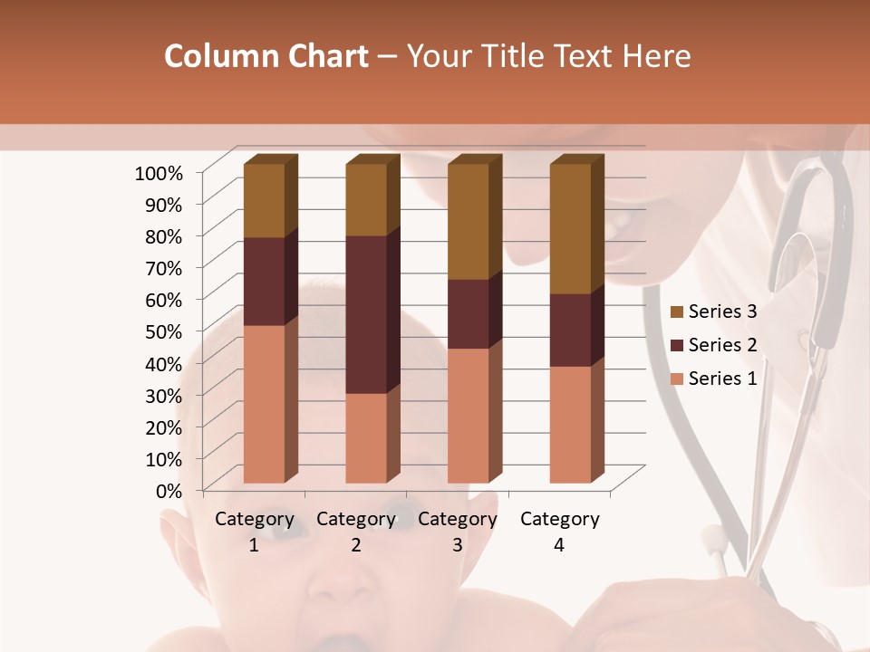 Childhood Youth White PowerPoint Template