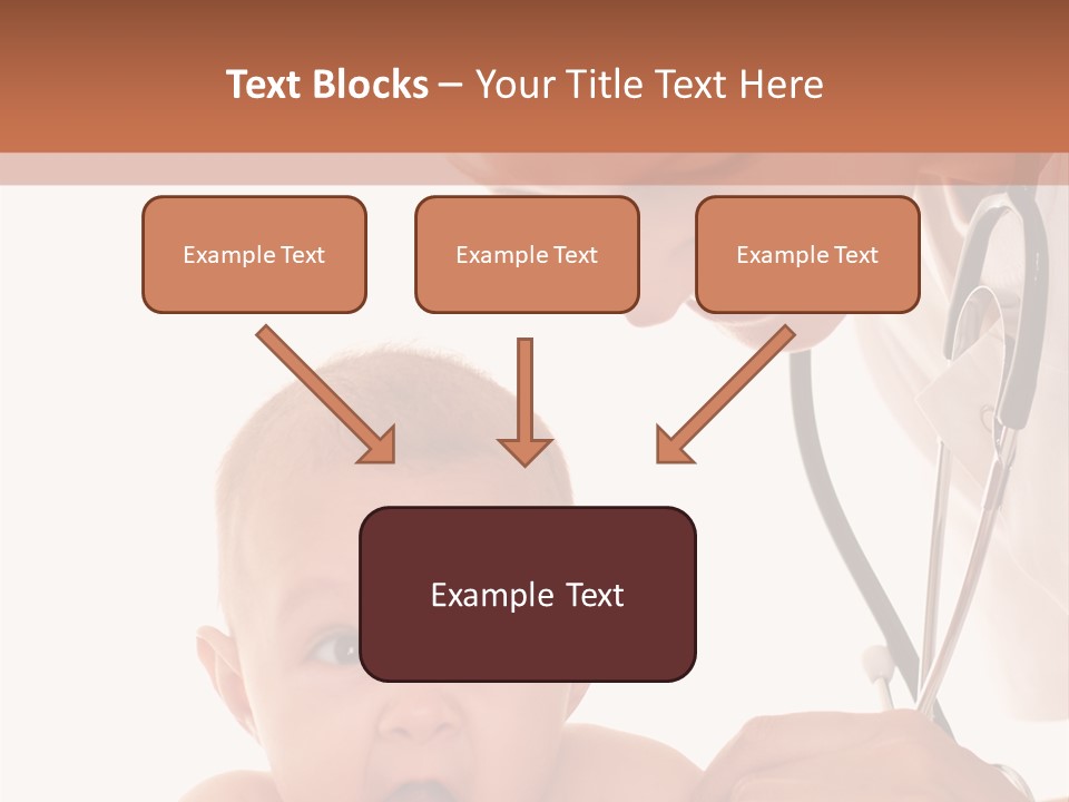 Childhood Youth White PowerPoint Template