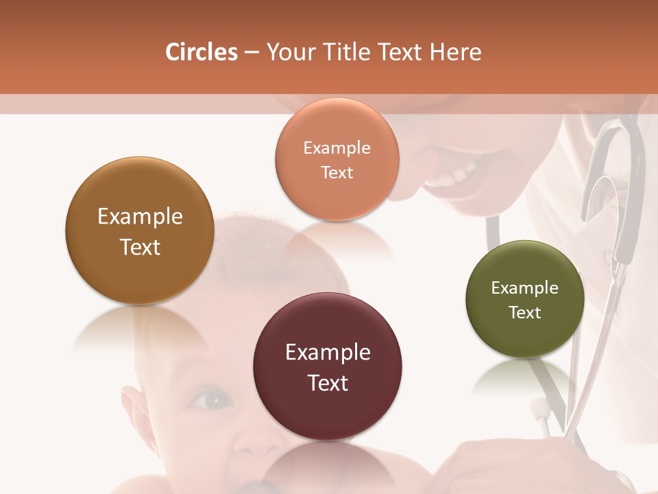 Childhood Youth White PowerPoint Template