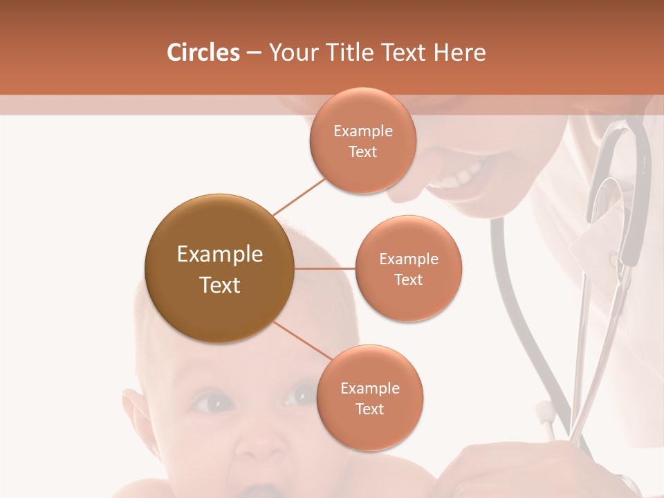 Childhood Youth White PowerPoint Template