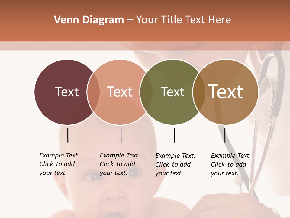 Childhood Youth White PowerPoint Template