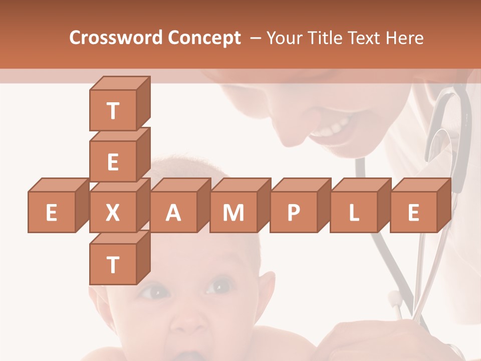 Childhood Youth White PowerPoint Template