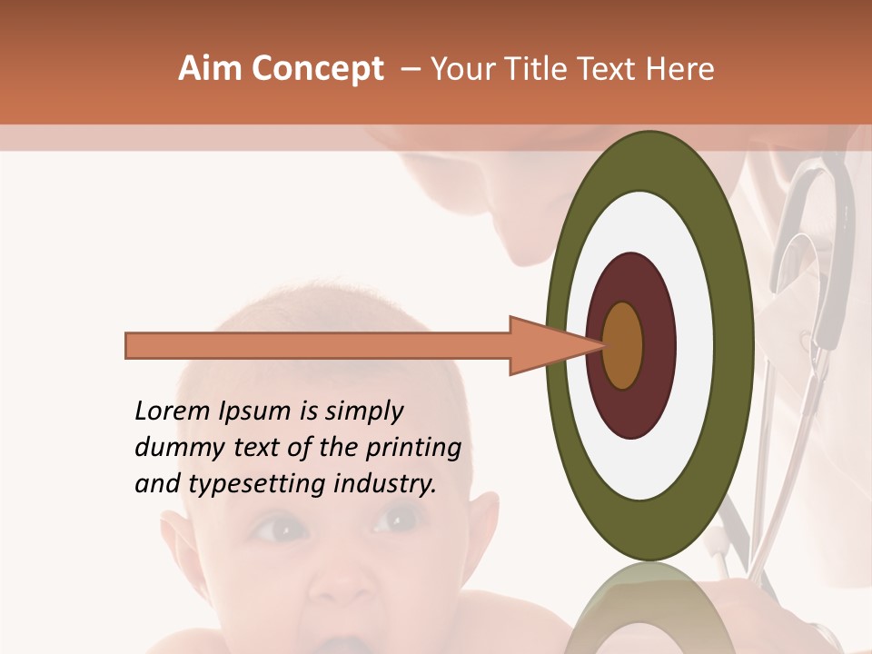 Childhood Youth White PowerPoint Template