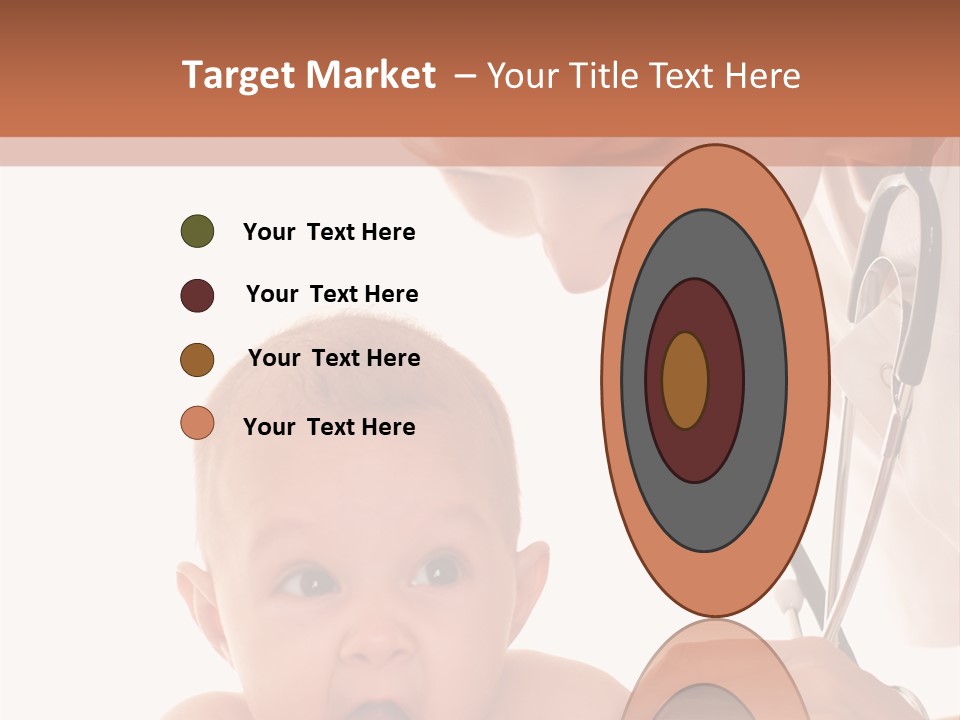 Childhood Youth White PowerPoint Template