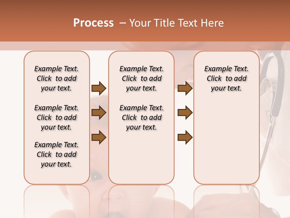 Childhood Youth White PowerPoint Template