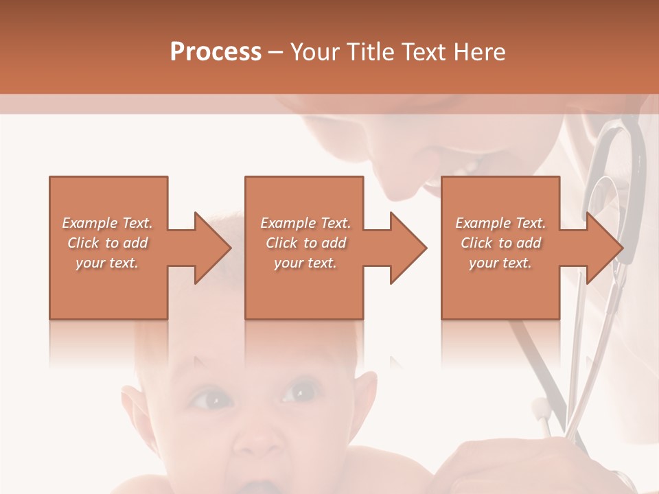 Childhood Youth White PowerPoint Template