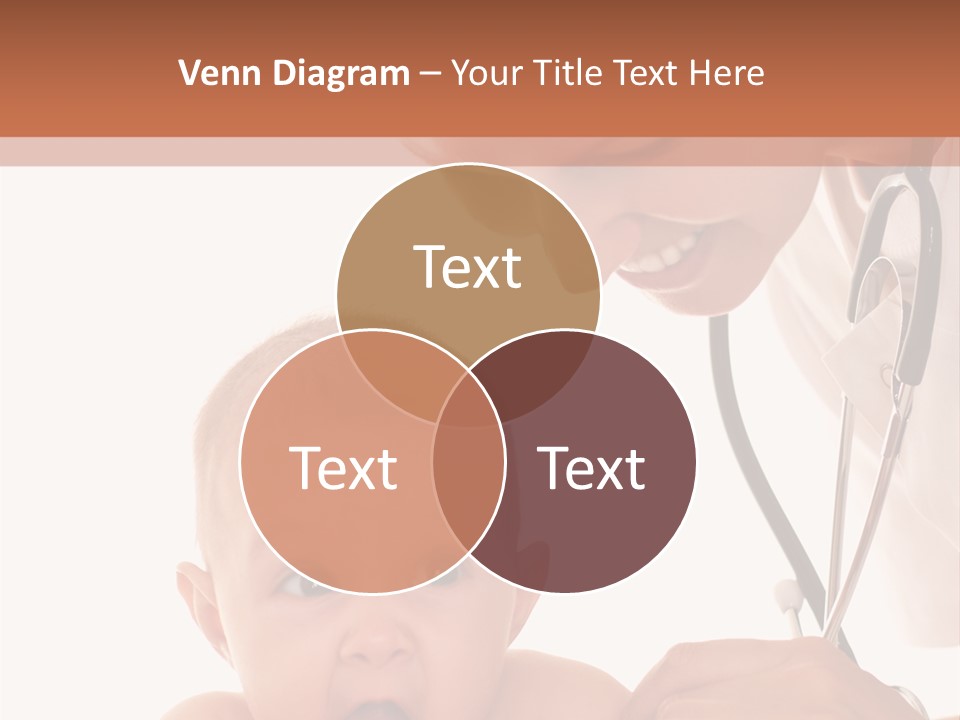 Childhood Youth White PowerPoint Template