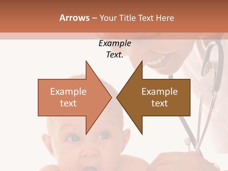 Childhood Youth White PowerPoint Template