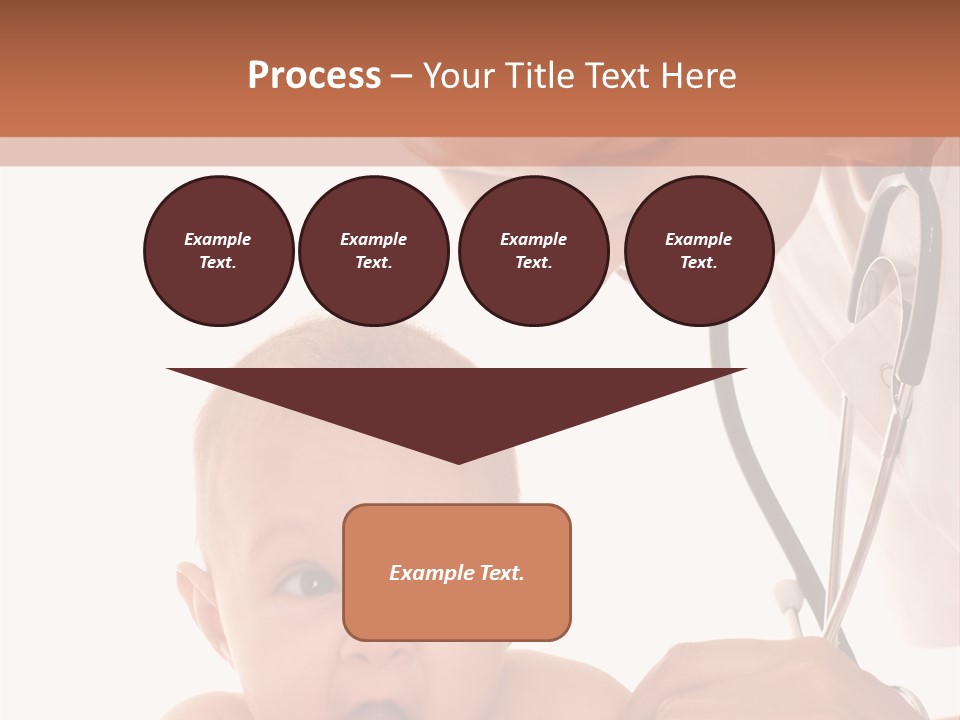 Childhood Youth White PowerPoint Template