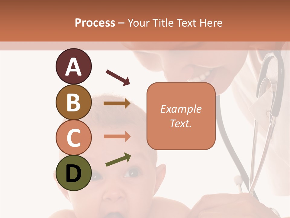 Childhood Youth White PowerPoint Template