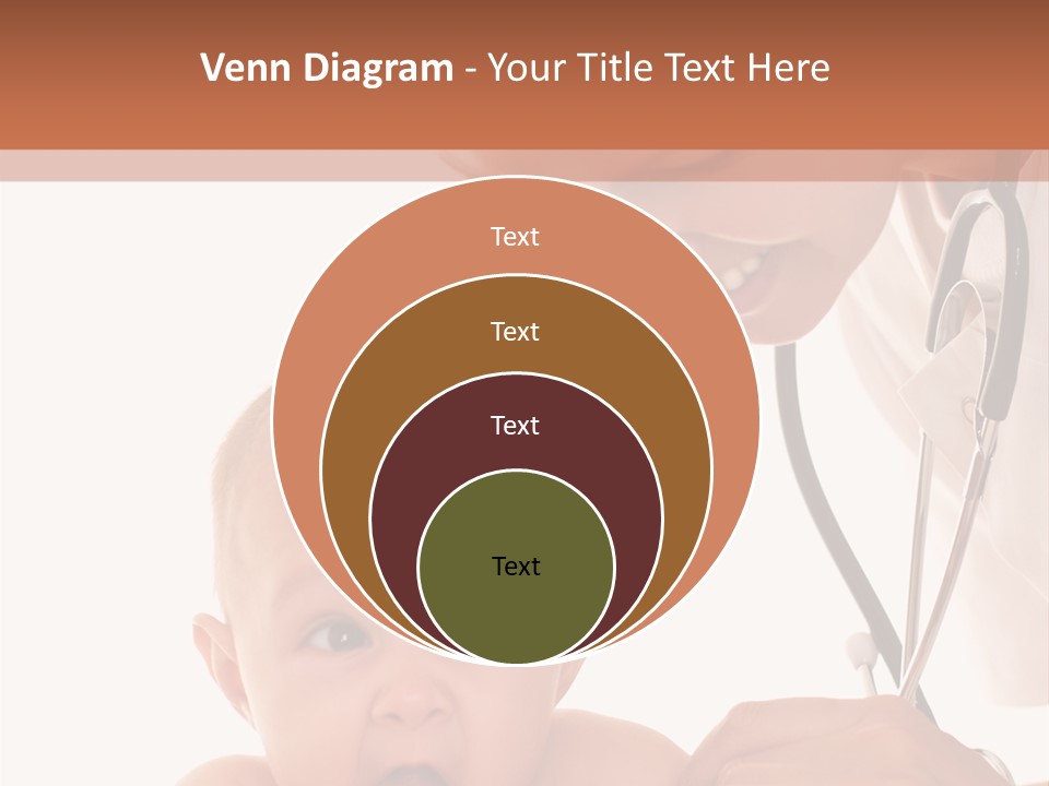 Childhood Youth White PowerPoint Template