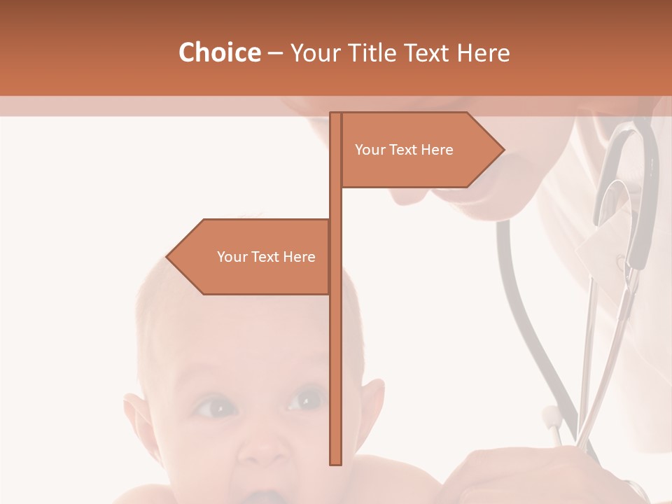 Childhood Youth White PowerPoint Template