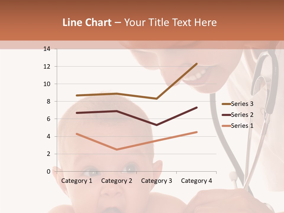 Childhood Youth White PowerPoint Template