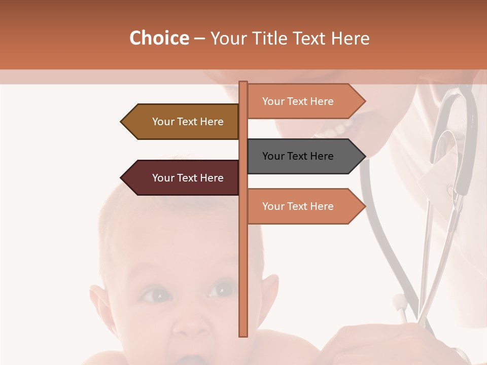 Childhood Youth White PowerPoint Template