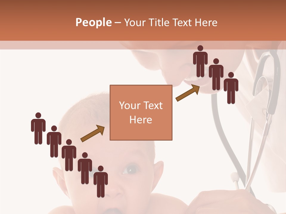 Childhood Youth White PowerPoint Template