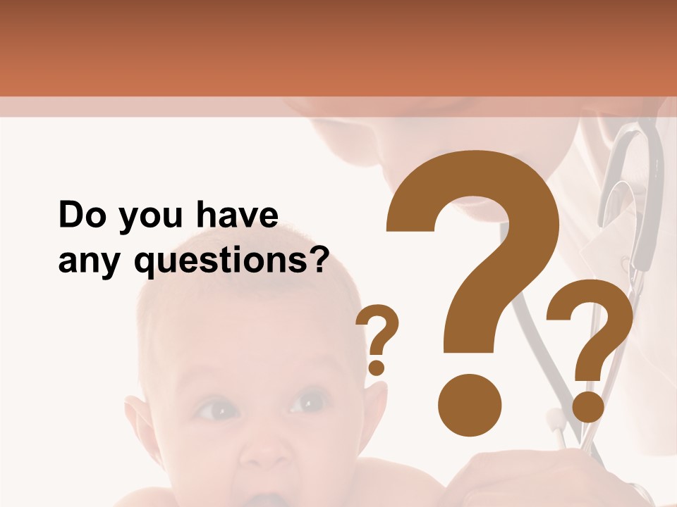 Childhood Youth White PowerPoint Template