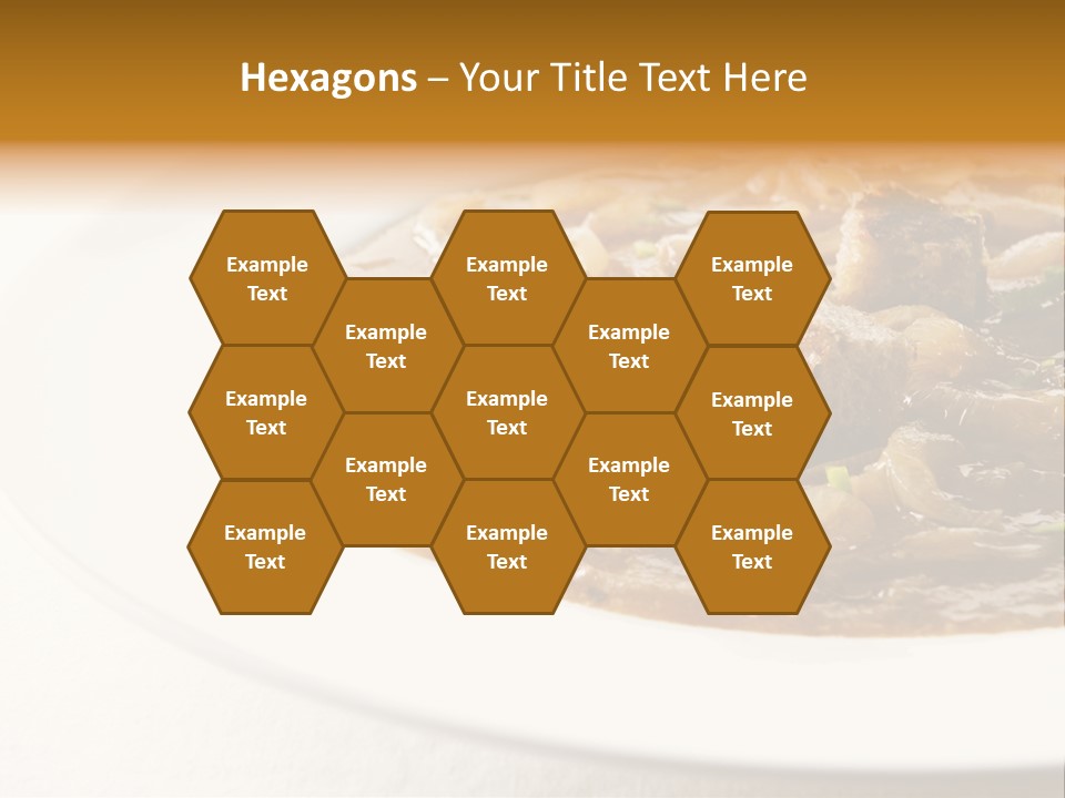 Dinner Onion Food PowerPoint Template