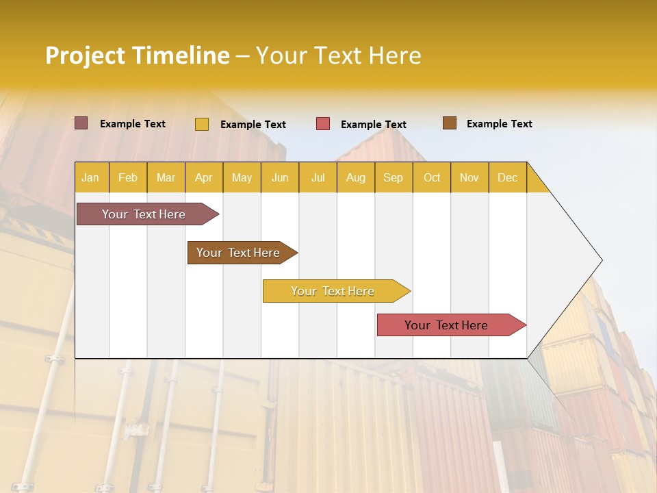 World Industrial Crane PowerPoint Template
