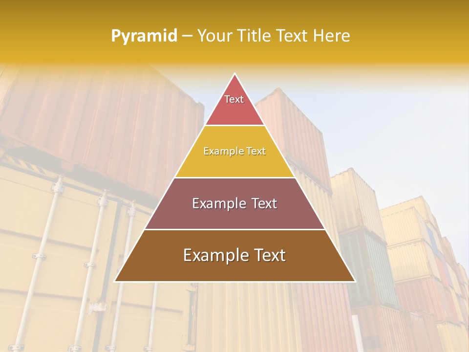 World Industrial Crane PowerPoint Template