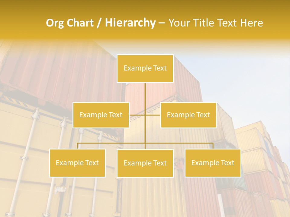 World Industrial Crane PowerPoint Template