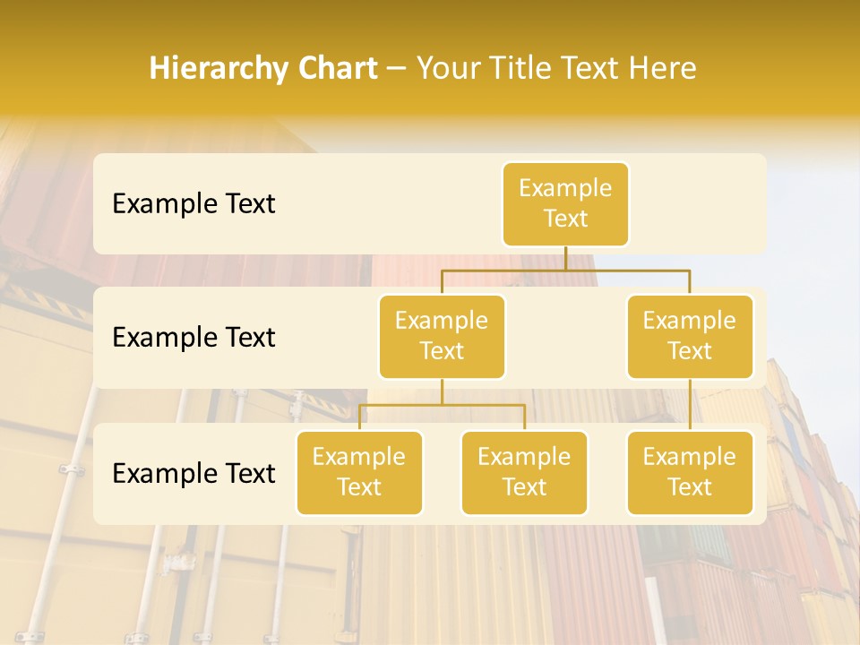 World Industrial Crane PowerPoint Template