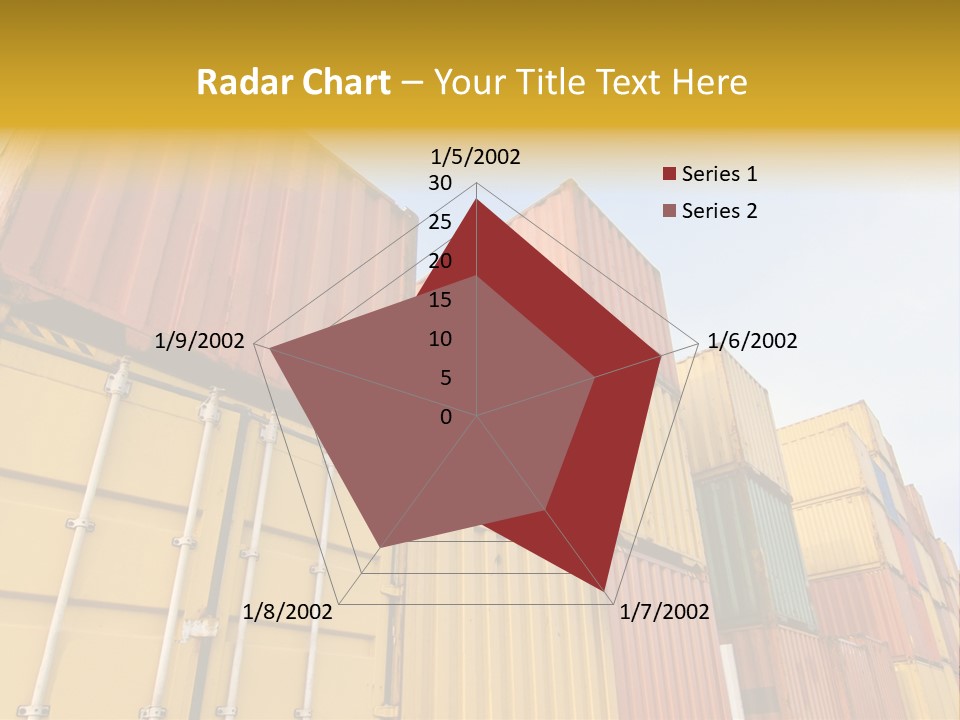 World Industrial Crane PowerPoint Template