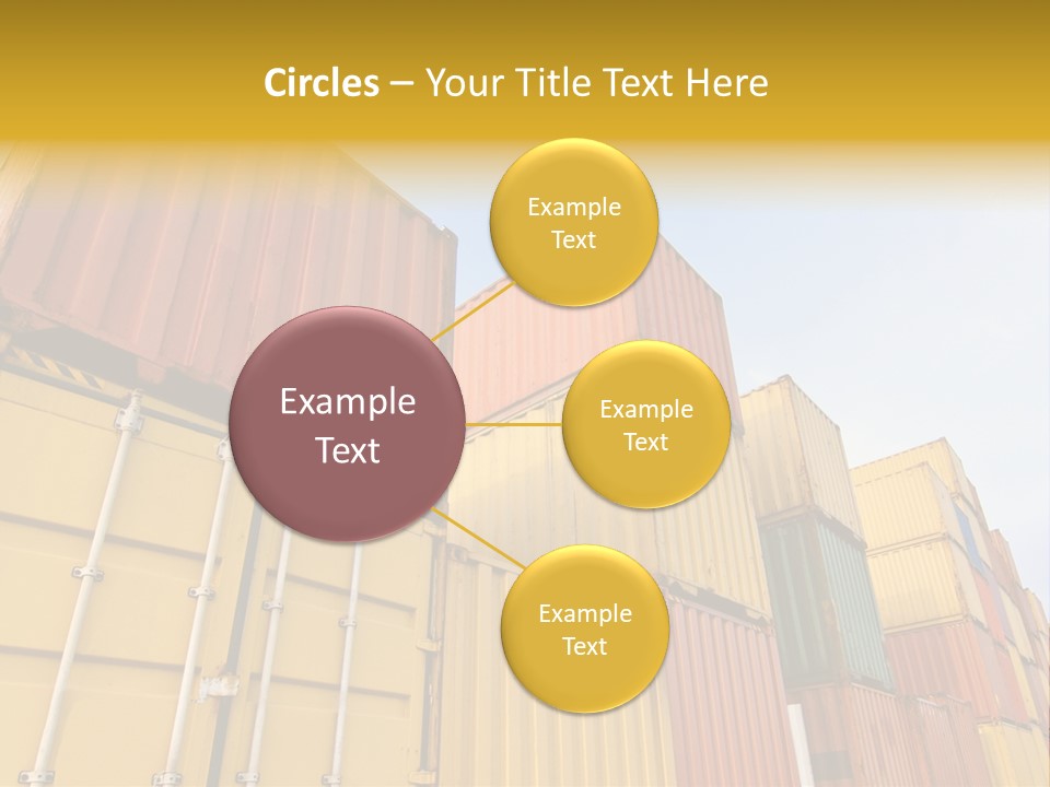 World Industrial Crane PowerPoint Template