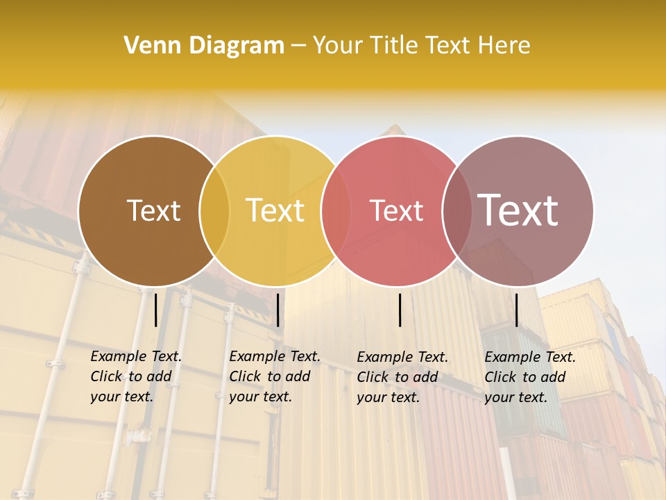 World Industrial Crane PowerPoint Template