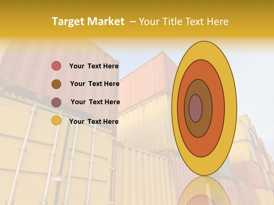 World Industrial Crane PowerPoint Template