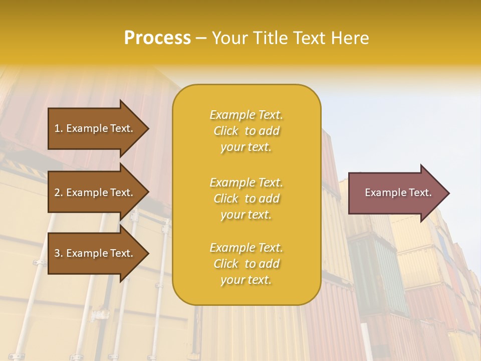 World Industrial Crane PowerPoint Template