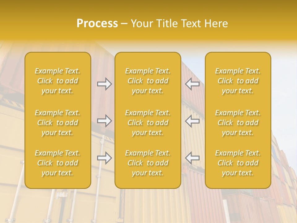 World Industrial Crane PowerPoint Template