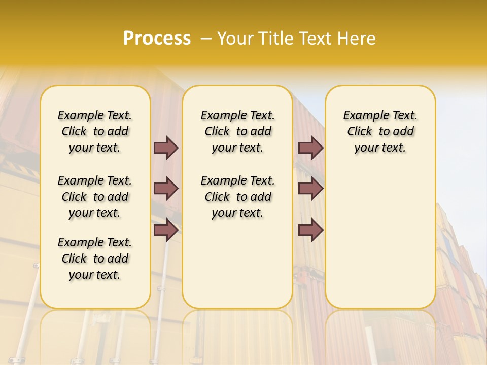 World Industrial Crane PowerPoint Template