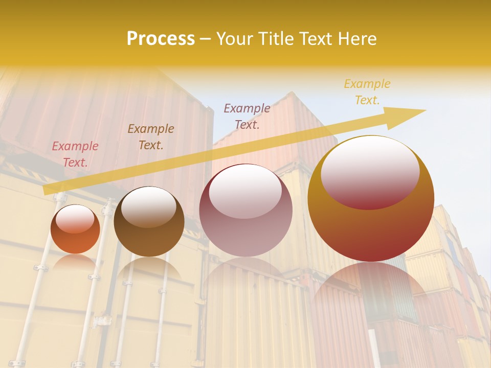 World Industrial Crane PowerPoint Template