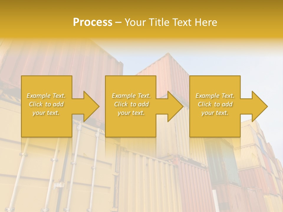 World Industrial Crane PowerPoint Template