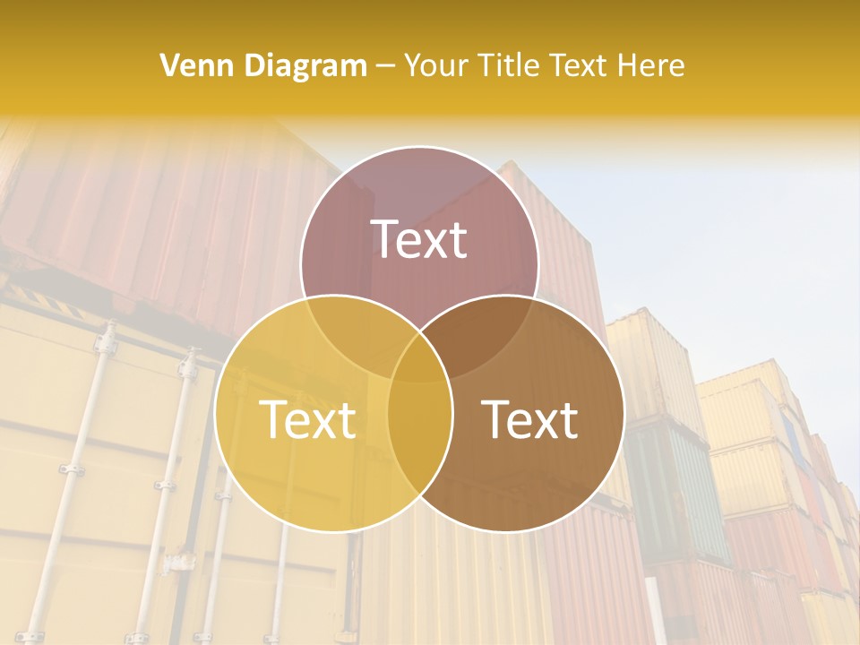 World Industrial Crane PowerPoint Template