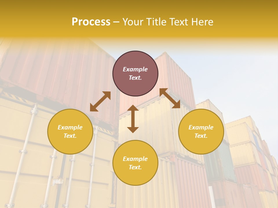 World Industrial Crane PowerPoint Template